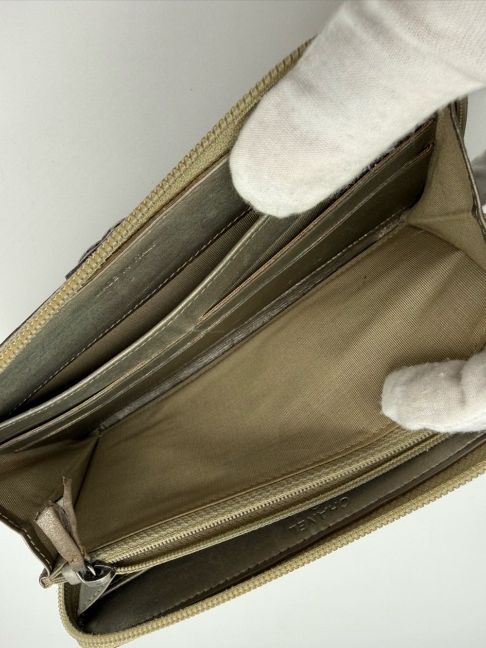 Chanel Boy Quilted Zip Around Wallet with Box - Picture 13 of 15